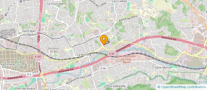 localisation de l'entreprise MONSIEUR CORENTIN JOUBERT à MARSEILLE