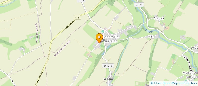 localisation de l'entreprise MONSIEUR CORENTIN JOUET  MALHERBE-SUR-AJON