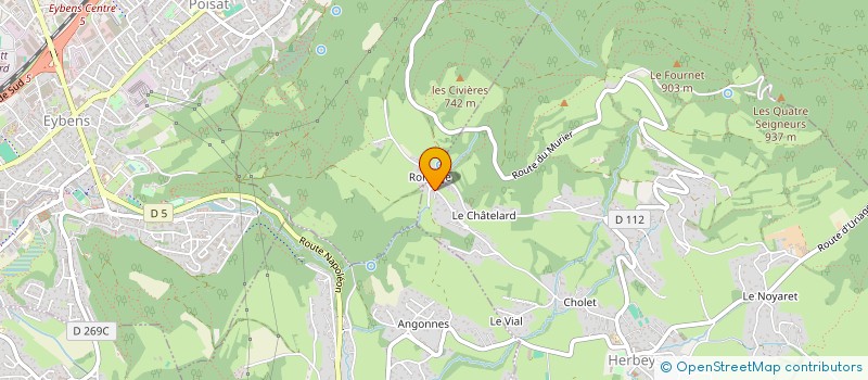 localisation de l'entreprise MONSIEUR CORENTIN JUILLIET  HERBEYS