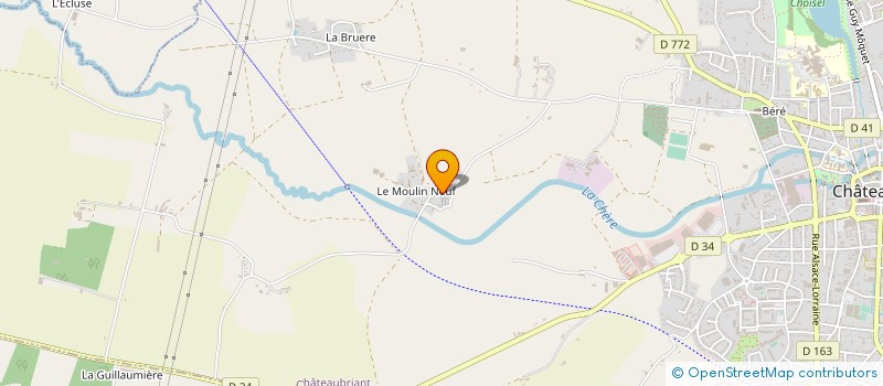 localisation de l'entreprise MONSIEUR CORENTIN KERLEAU à CHATEAUBRIANT