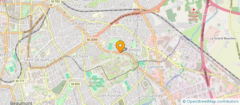 localisation de l'entreprise MONSIEUR CORENTIN LABAT  CLERMONT-FERRAND