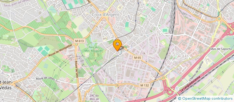 localisation de l'entreprise MONSIEUR CORENTIN LACROIX à MONTPELLIER