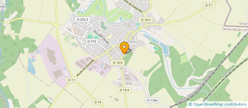 localisation de l'entreprise MONSIEUR CORENTIN LACROIX à AUNEAU-BLEURY-SAINT-SYMPHORIEN
