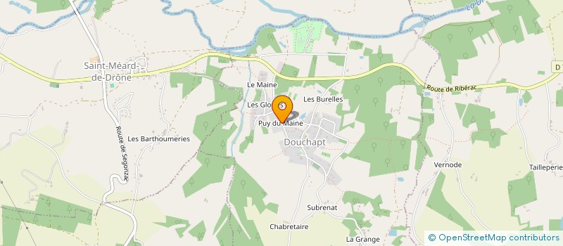 localisation de l'entreprise MONSIEUR CORENTIN LAFFOREST  DOUCHAPT