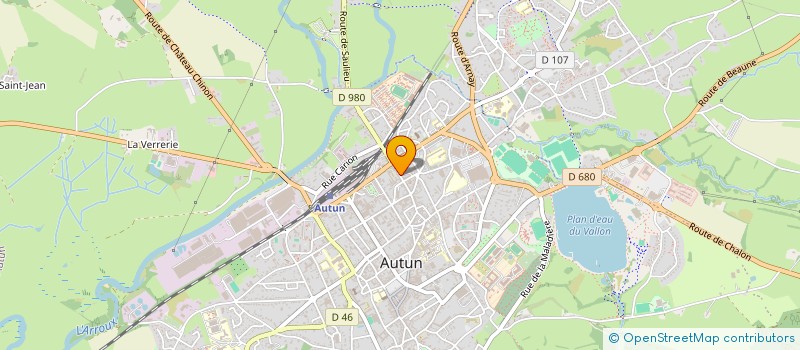 localisation de l'entreprise MONSIEUR CORENTIN LANGLOIS à AUTUN