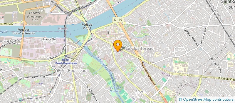 localisation de l'entreprise MONSIEUR CORENTIN LE BARS à NANTES