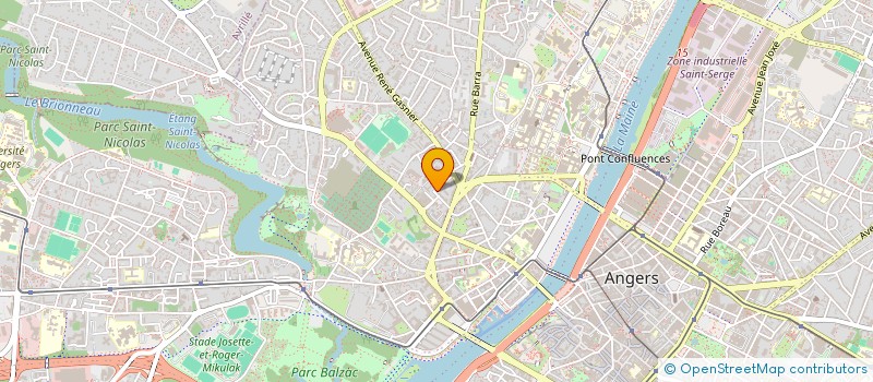 localisation de l'entreprise MONSIEUR CORENTIN LE GAL à ANGERS