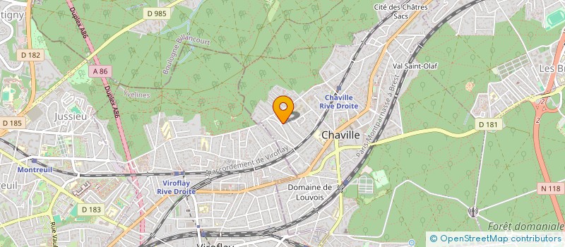 localisation de l'entreprise MONSIEUR CORENTIN LE LAY à CHAVILLE