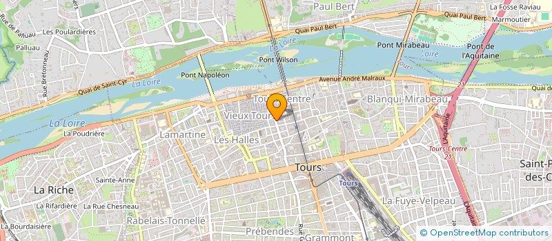 localisation de l'entreprise MONSIEUR CORENTIN LE MIALE LEGODIVES à TOURS