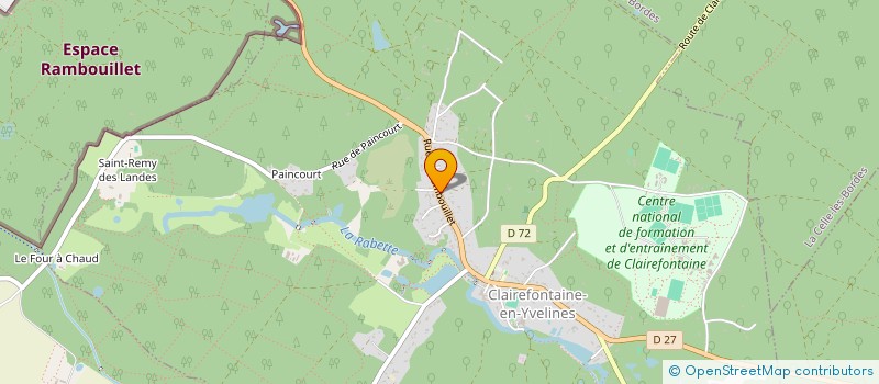 localisation de l'entreprise MONSIEUR CORENTIN LE PAPE  CLAIREFONTAINE-EN-YVELINES