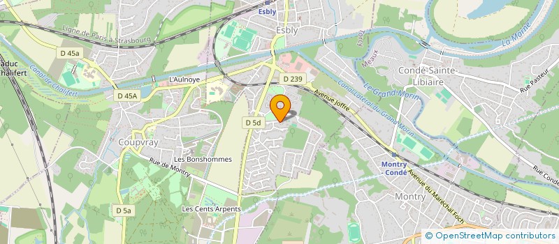 localisation de l'entreprise MONSIEUR CORENTIN LE PAPE  MAISONS-ALFORT