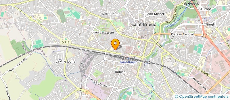 localisation de l'entreprise MONSIEUR CORENTIN LE THOMAS à SAINT-BRIEUC