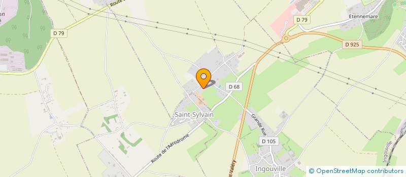 localisation de l'entreprise MONSIEUR CORENTIN LEBLED  INGOUVILLE