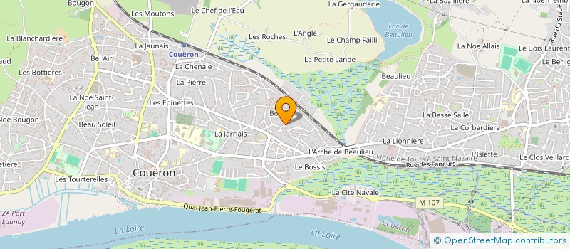 localisation de l'entreprise MONSIEUR CORENTIN LEBRETON à COUERON