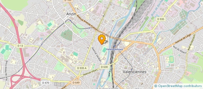 localisation de l'entreprise MONSIEUR CORENTIN LECLERE à VALENCIENNES