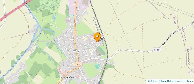 localisation de l'entreprise MONSIEUR CORENTIN LEDUC  IWUY