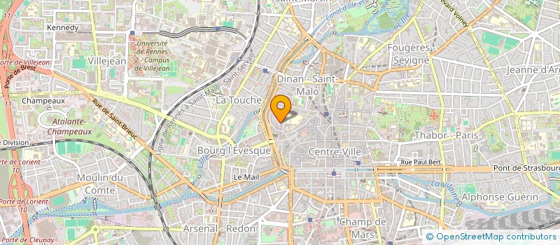 localisation de l'entreprise MONSIEUR CORENTIN LEFFY  BRUZ