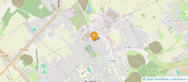 localisation de l'entreprise MONSIEUR CORENTIN LEGAY  AUCHEL