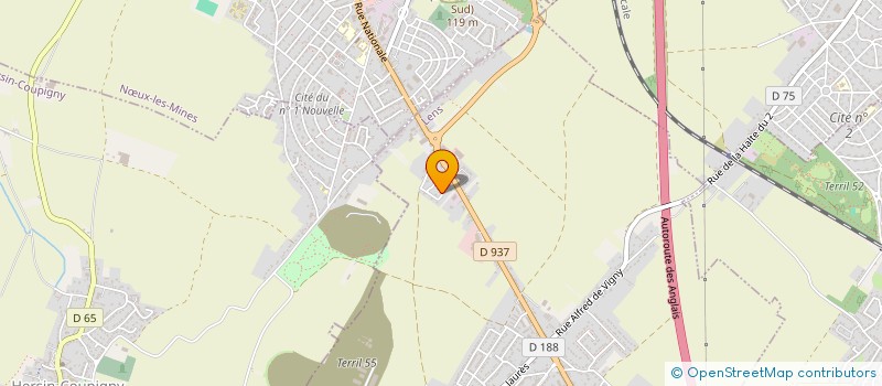 localisation de l'entreprise MONSIEUR CORENTIN LEMAIRE  LIBERCOURT