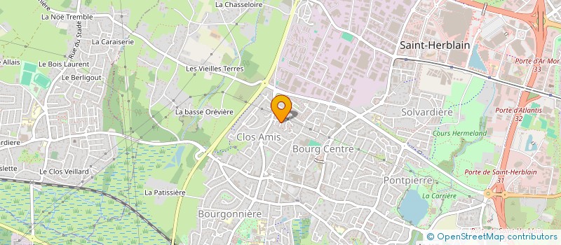 localisation de l'entreprise MONSIEUR CORENTIN LEMAITRE à SAINT-HERBLAIN