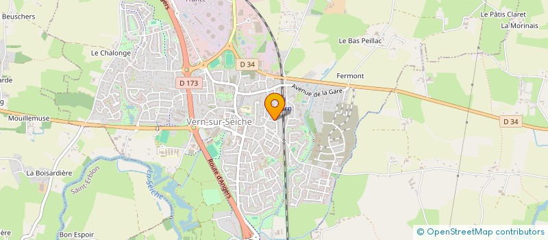 localisation de l'entreprise MONSIEUR CORENTIN LEVASSEUR  TREGROM