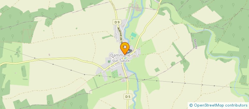 localisation de l'entreprise MONSIEUR CORENTIN LEVET à DAMMARIE-SUR-SAULX