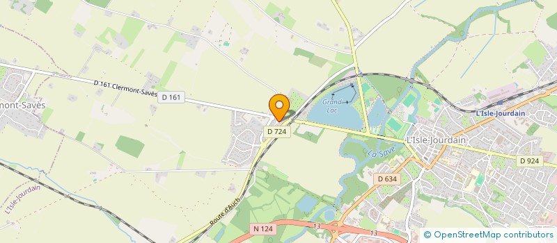 localisation de l'entreprise MONSIEUR CORENTIN LEXPERT  L'ISLE-JOURDAIN