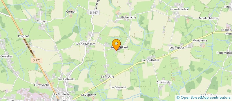 localisation de l'entreprise MONSIEUR CORENTIN LIGEROT  ROMENAY