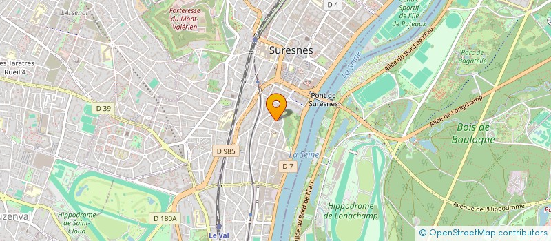 localisation de l'entreprise MONSIEUR CORENTIN LION à SURESNES