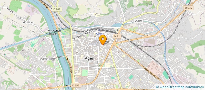 localisation de l'entreprise MONSIEUR CORENTIN LORIDAN  AGEN