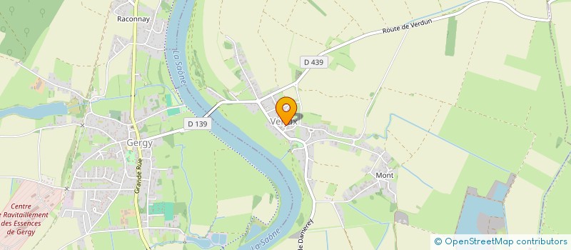 localisation de l'entreprise MONSIEUR CORENTIN MACHECOURT à VERJUX