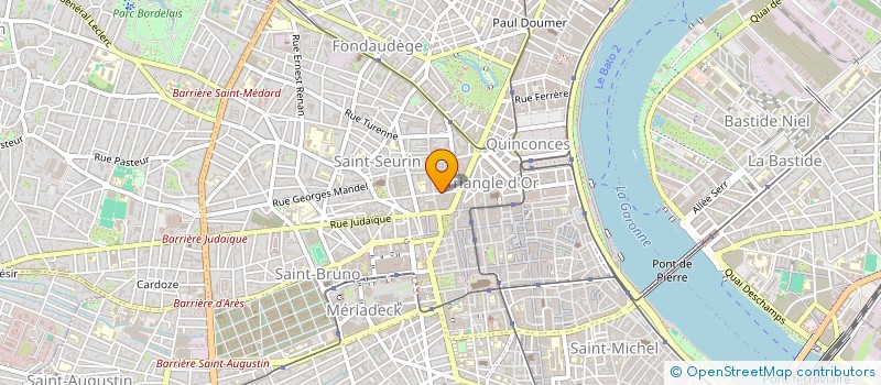 localisation de l'entreprise MONSIEUR CORENTIN MAGNE  BORDEAUX