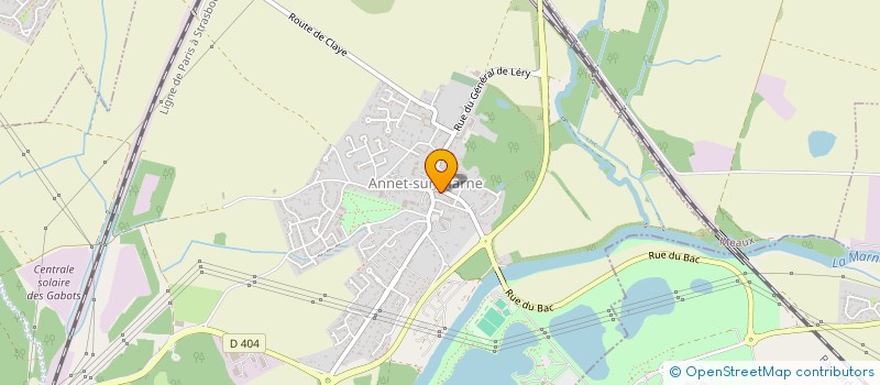 localisation de l'entreprise MONSIEUR CORENTIN MAITRUGUE  ANNET-SUR-MARNE