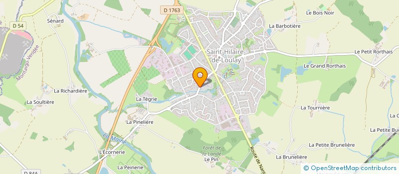 localisation de l'entreprise MONSIEUR CORENTIN MALIGE à MONTAIGU-VENDEE