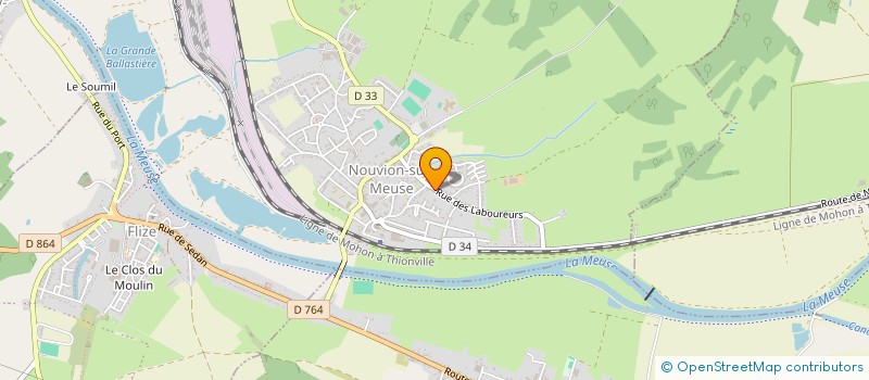 localisation de l'entreprise MONSIEUR CORENTIN MANESSE  NOUVION-SUR-MEUSE