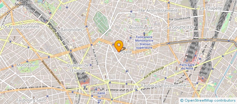 localisation de l'entreprise MONSIEUR CORENTIN MARLIERE  PARIS