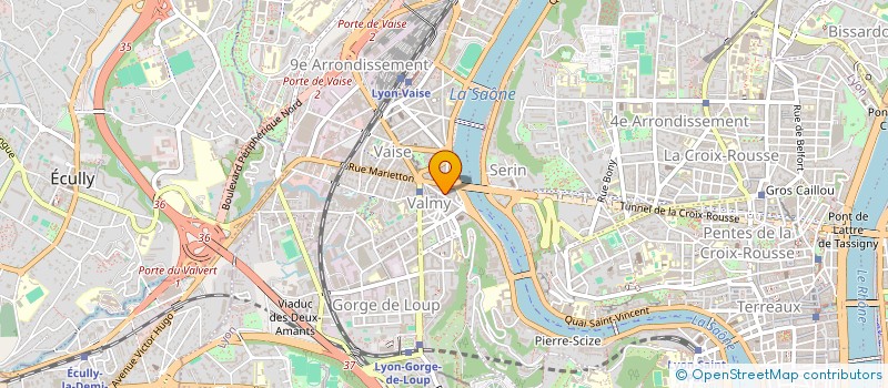 localisation de l'entreprise MONSIEUR CORENTIN MASSOT à LYON