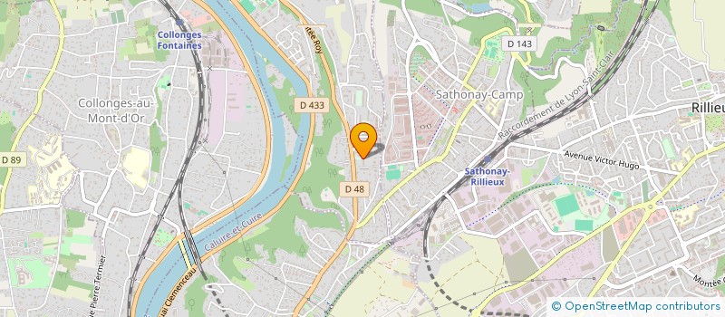 localisation de l'entreprise MONSIEUR CORENTIN MAUGE  FONTAINES-SUR-SAONE