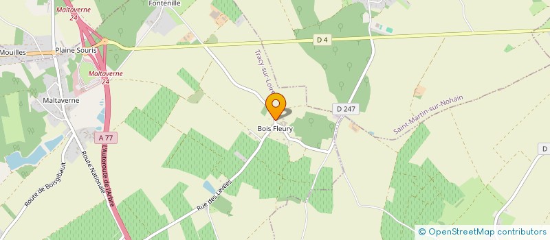 localisation de l'entreprise MONSIEUR CORENTIN MAZE à TRACY-SUR-LOIRE