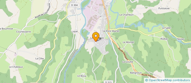 localisation de l'entreprise MONSIEUR CORENTIN MAZE à COURPIERE