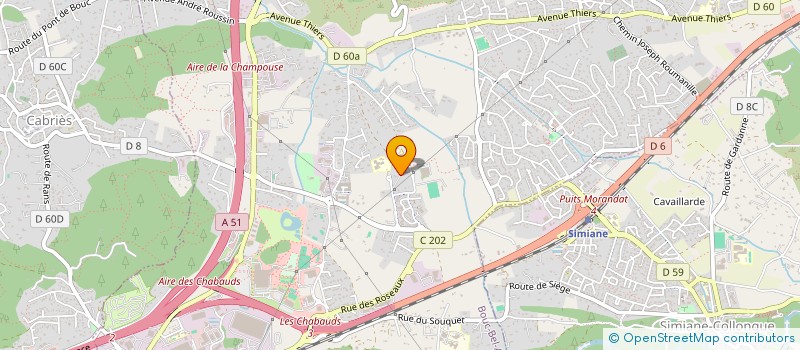localisation de l'entreprise MONSIEUR CORENTIN MAZURE à BOUC-BEL-AIR