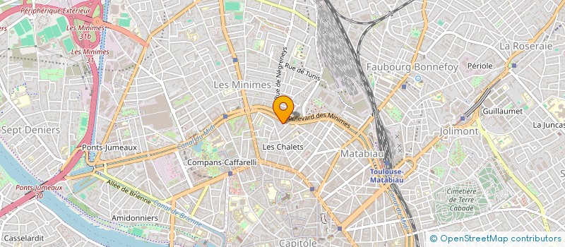 localisation de l'entreprise MONSIEUR CORENTIN MICHAUX à TOULOUSE