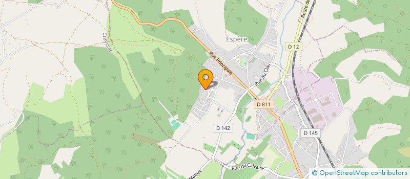 localisation de l'entreprise MONSIEUR CORENTIN MILLIOT  ESPERE