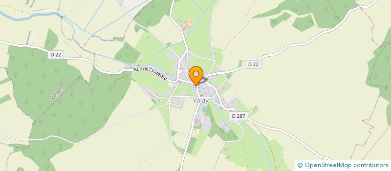 localisation de l'entreprise MONSIEUR CORENTIN MODOT  VALAY