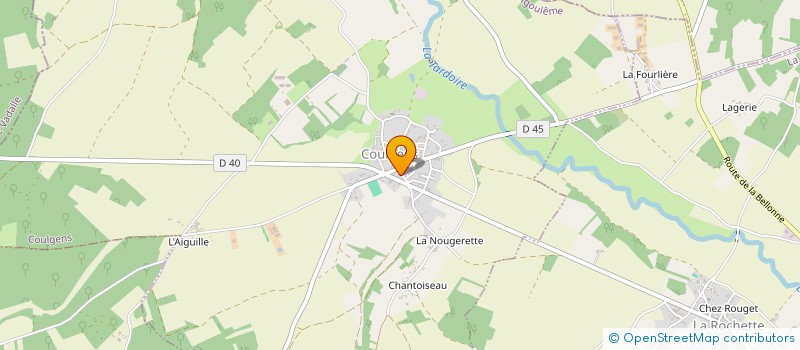 localisation de l'entreprise MONSIEUR CORENTIN MONIMAUD à COGNAC