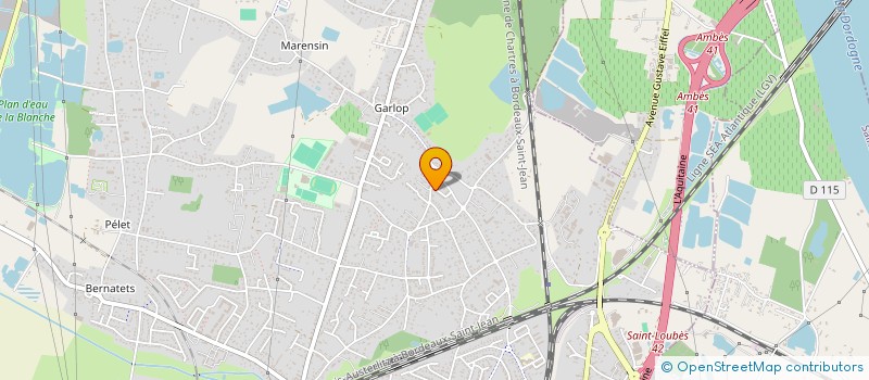 localisation de l'entreprise MONSIEUR CORENTIN MORAND à AMBARES-ET-LAGRAVE