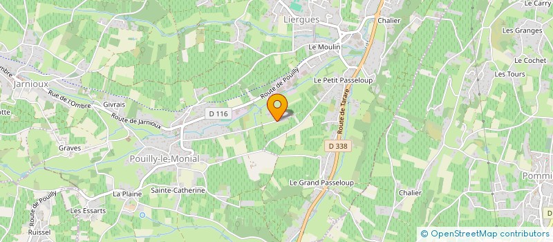 localisation de l'entreprise MONSIEUR CORENTIN MOREL  PORTE DES PIERRES DOREES