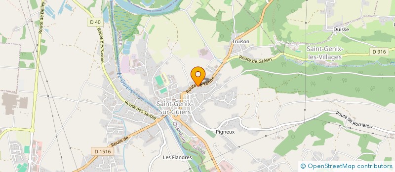 localisation de l'entreprise MONSIEUR CORENTIN MOREL  SAINT-GENIX-LES-VILLAGES