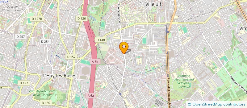 localisation de l'entreprise MONSIEUR CORENTIN MOREL  VILLEJUIF