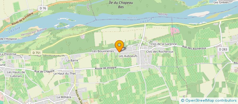 localisation de l'entreprise MONSIEUR CORENTIN MORGAND à MONTLOUIS-SUR-LOIRE